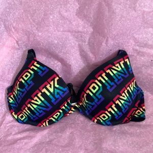 32a PINK Bra with removable strap